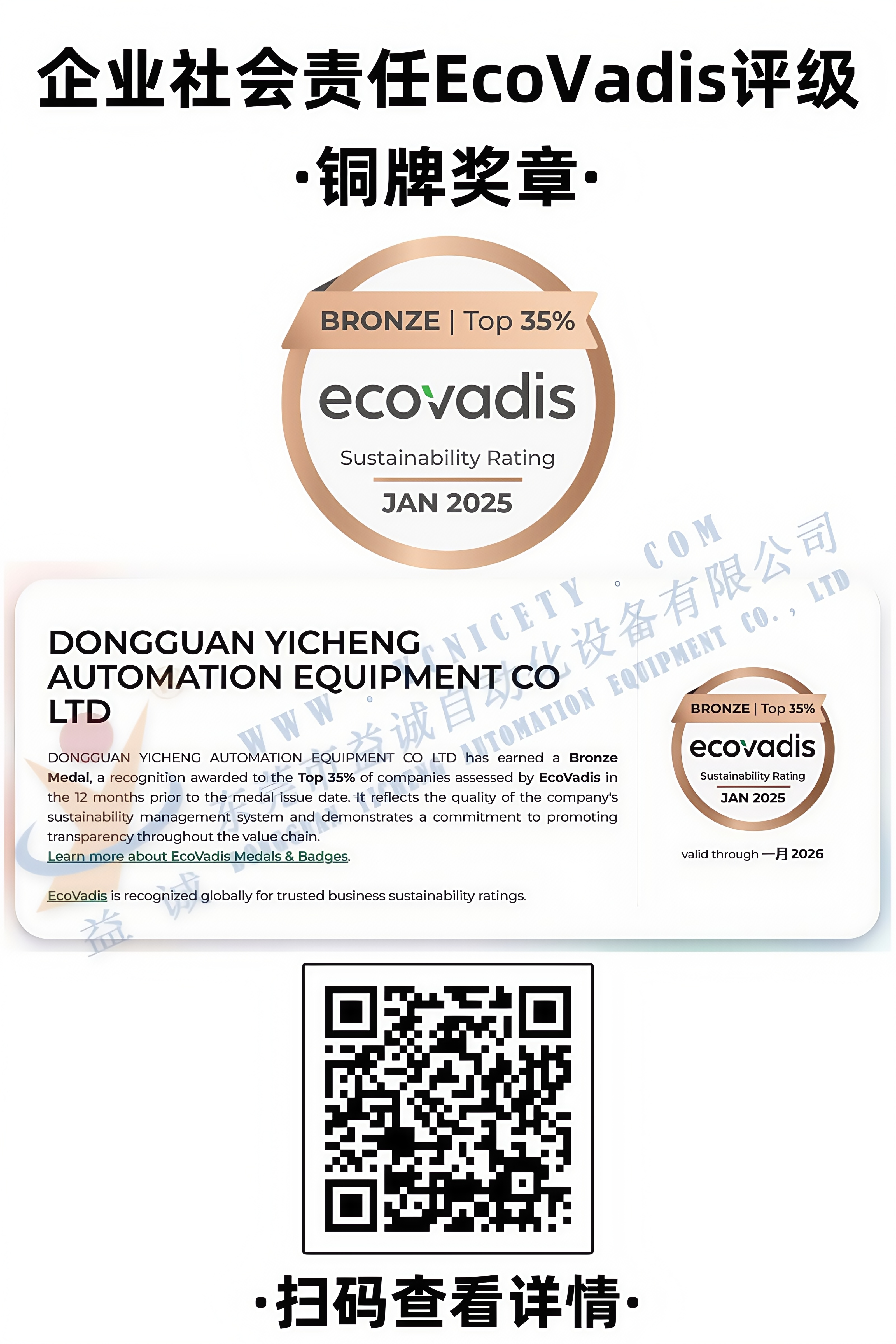 企業(yè)社會責(zé)任EcoVadis評級銅牌獎?wù)? /></div>
                            <div   id=